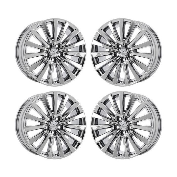 Lexus LS460 Wheel Rim PVD Bright Chrome 74285 Stock Factory OEM Replacement