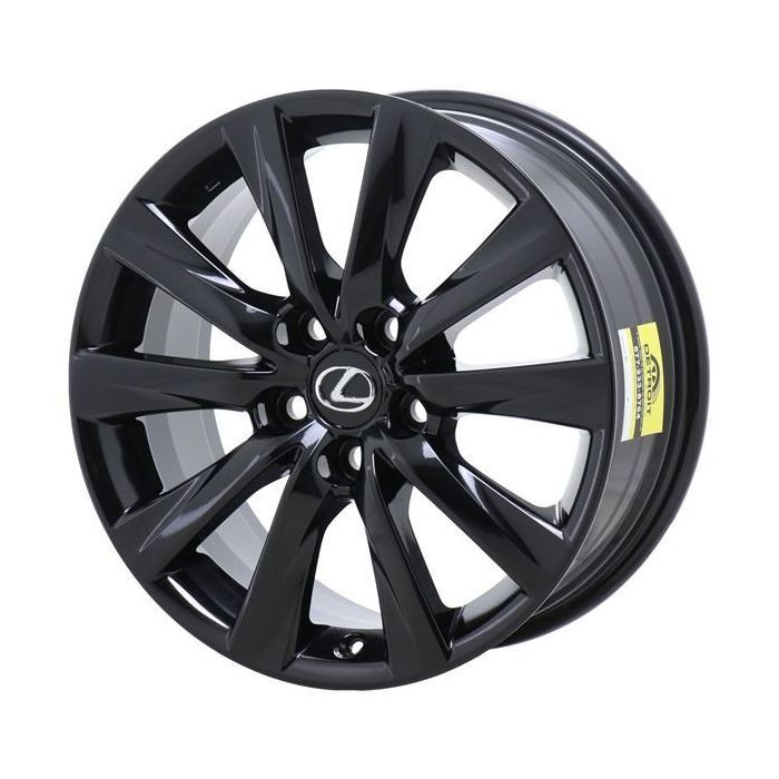 Lexus IS200t Wheel Rim Gloss Black 74287 Stock Factory OEM Replacement