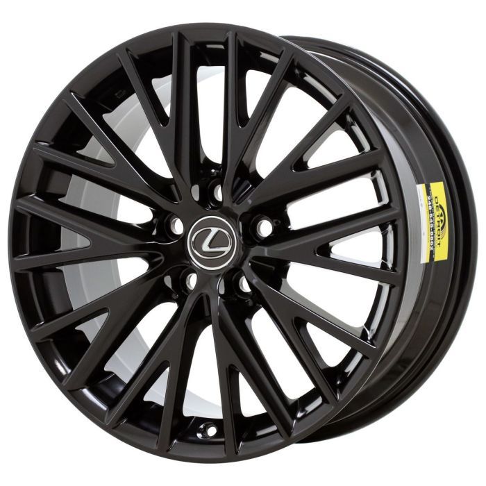 Lexus IS250 Wheel Rim Gloss Black 74288 (F) Stock Factory OEM Replacement
