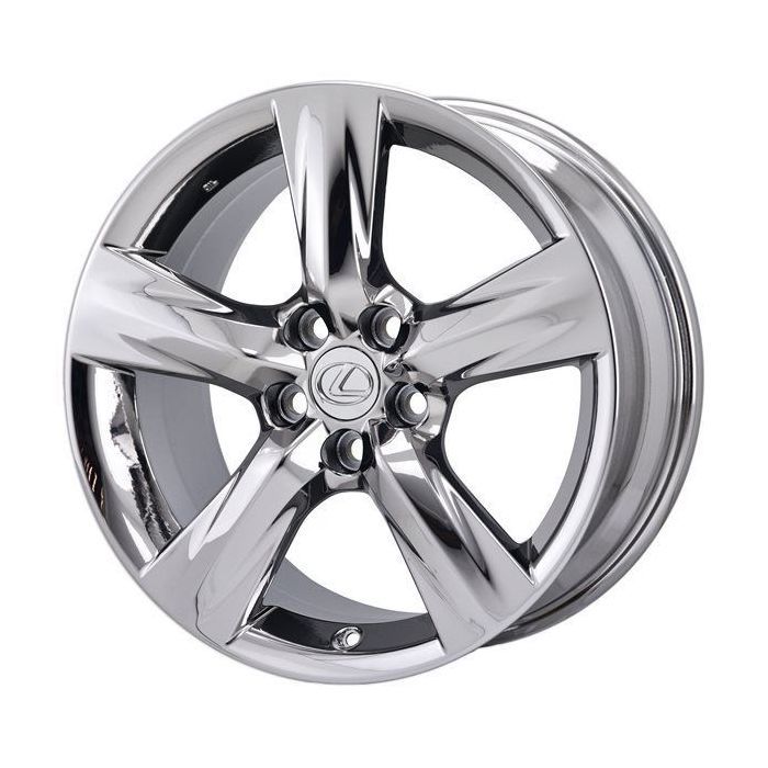 Lexus IS250 Wheel Rim PVD Bright Chrome 74290 (F) Stock Factory OEM Replacement