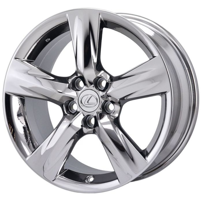 Lexus IS250 Wheel Rim PVD Bright Chrome 74291 (R) Stock Factory OEM Replacement