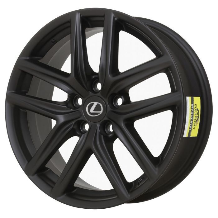 Lexus IS Turbo Wheel Rim Satin Black 74292 (F) Stock Factory OEM Replacement
