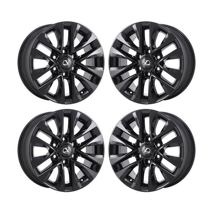 Lexus GX460 Exchange Wheels Set of 4-Exchange Rims Set of 4 Gloss Black 74297