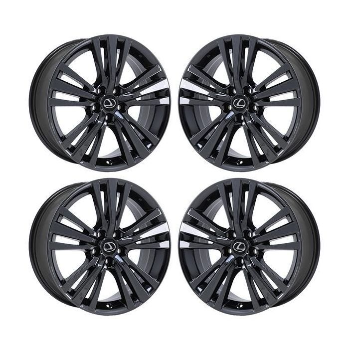Lexus RX350 Wheel Rim PVD Black Chrome 74301 Stock Factory OEM Replacement