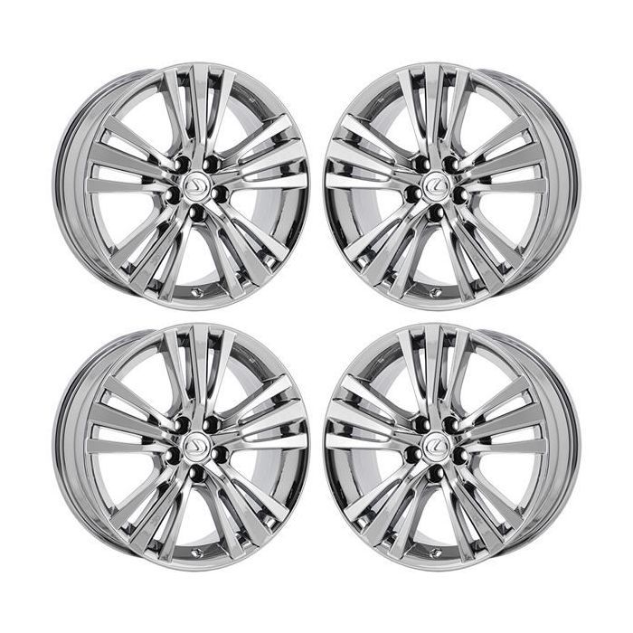 Lexus RX350 Wheel Rim PVD Bright Chrome 74301 Stock Factory OEM Replacement
