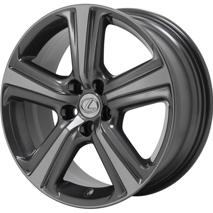 Lexus RC Turbo Wheel Rim Machined Charcoal 74308-MCRM-A Stock Factory OEM Replacement