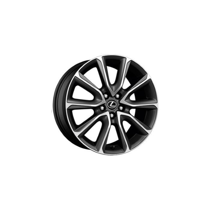 Lexus RC200t Wheel Rim Machined Black 74309 (F) Stock Factory OEM Replacement
