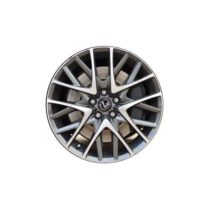 Lexus RC Turbo Wheel Rim Machined Grey 74316 (R) Stock Factory OEM Replacement