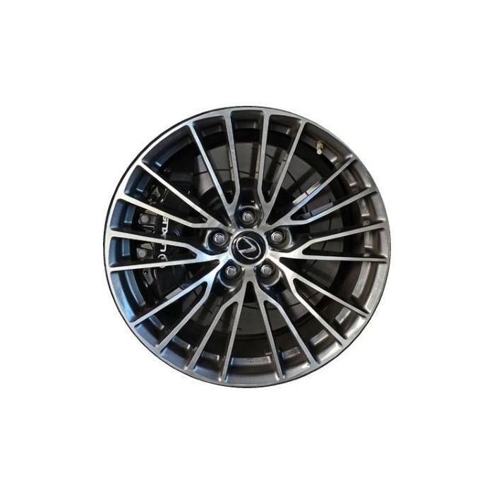 Lexus RFC Wheel Rim Machined Grey 74321 (F) Stock Factory OEM Replacement