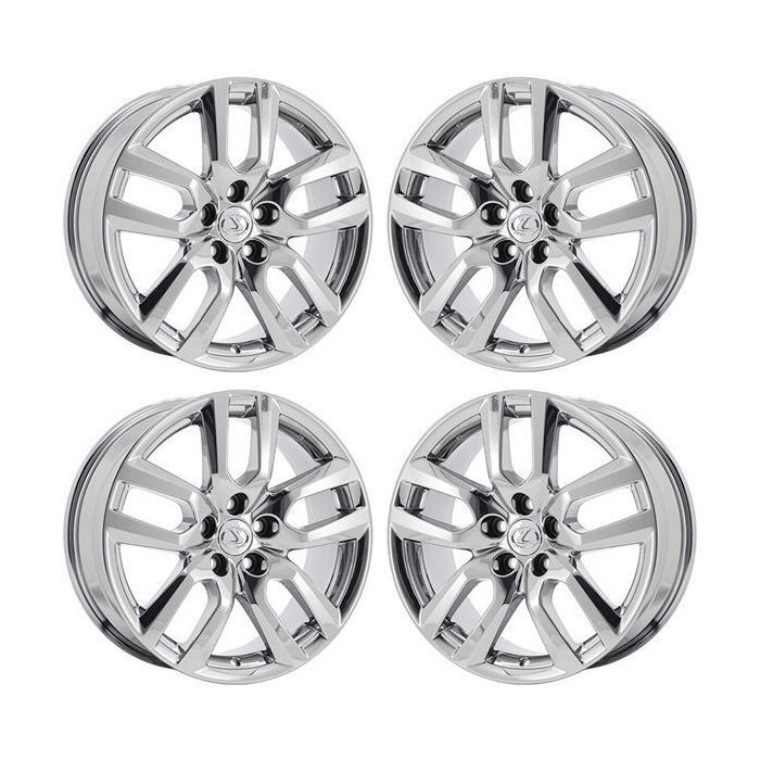 Lexus NX200t Wheel Rim PVD Bright Chrome 74328 Stock Factory OEM Replacement