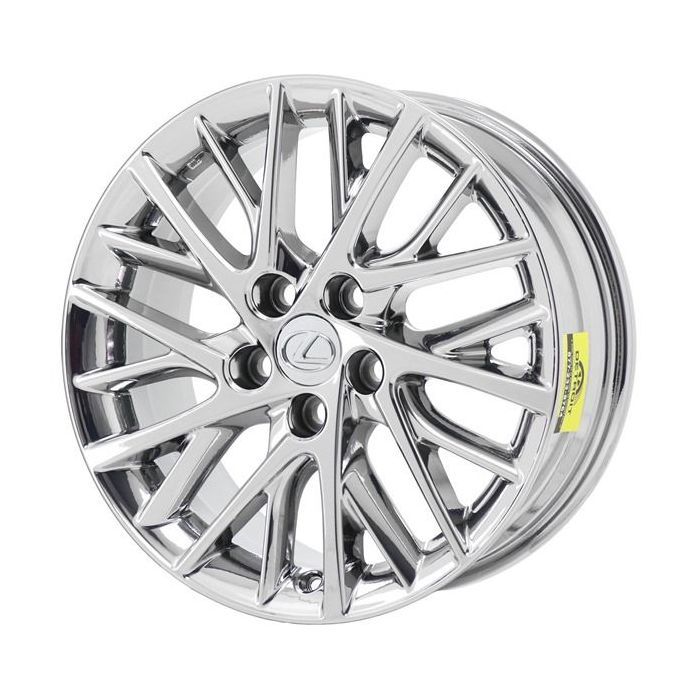 Lexus ES350 Wheel Rim PVD Bright Chrome 74332 Stock Factory OEM Replacement