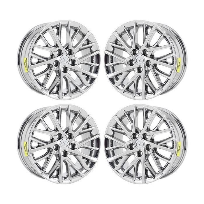 Lexus ES350 Wheel Rim PVD Bright Chrome 74332 Stock Factory OEM Replacement