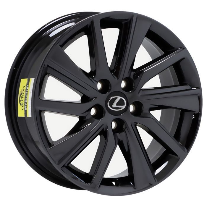 Lexus ES300h Wheel Rim PVD Black Chrome 74333 Stock Factory OEM Replacement