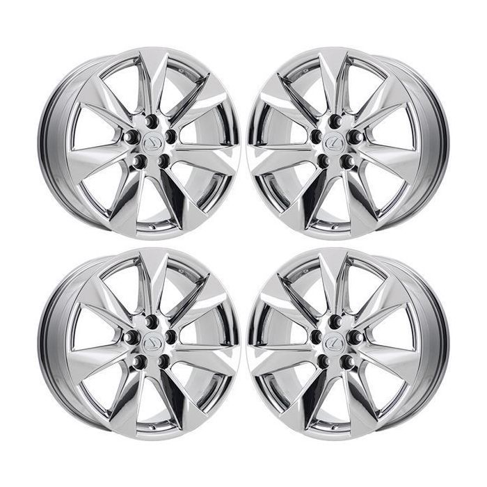 Lexus RX350 Wheel Rim PVD Bright Chrome 74336 Stock Factory OEM Replacement