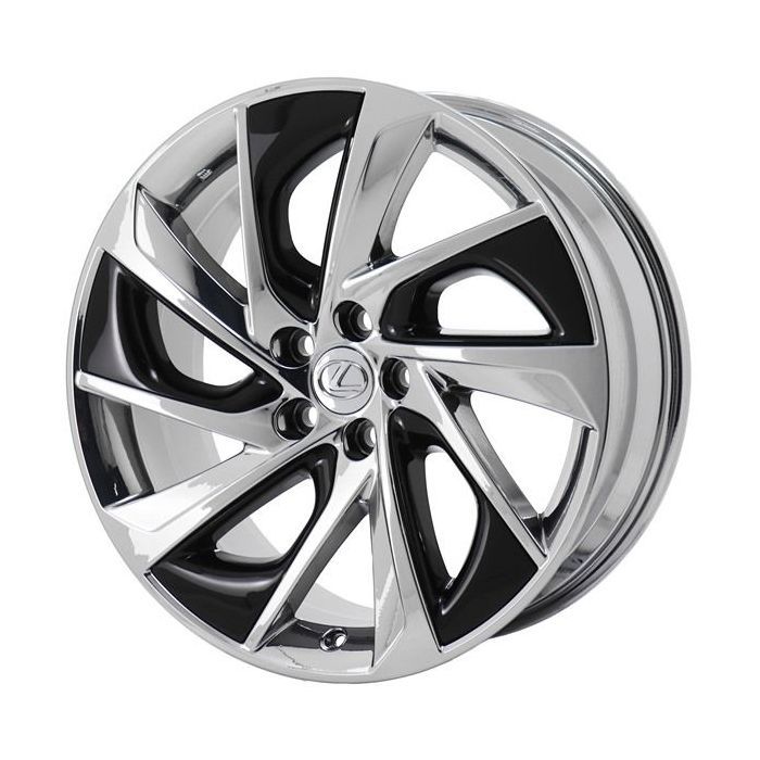 Lexus RX350 Wheel Rim PVD Bright Chrome 74337 Stock Factory OEM Replacement