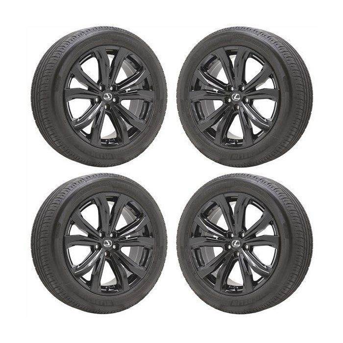 Lexus RX350 Wheel and Tire Sets-Wheel and Tire Packages-Wheel & Tire Sets-Wheel & Tire Packages-Wheel and Rim Sets-Wheel and Rim Packages-Wheel & Rim Sets -Wheel & Rim Packages Gloss Black 74338