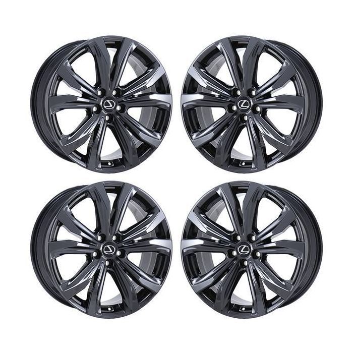 Lexus RX350 Wheel Rim PVD Black Chrome 74338 Stock Factory OEM Replacement