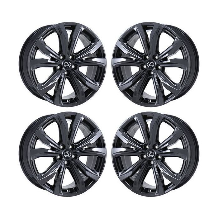 Lexus RX350 Wheel Rim PVD Black Chrome 74338 Stock Factory OEM Replacement