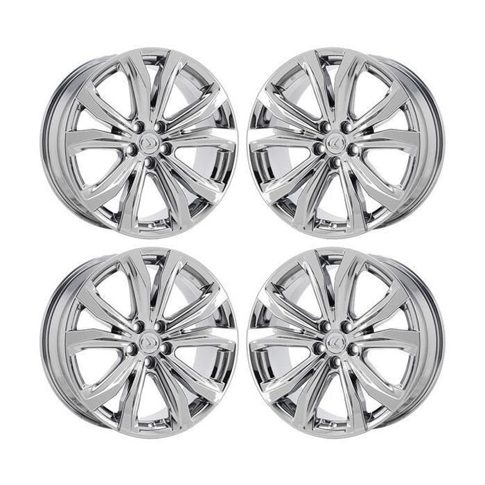 Lexus RX350 Wheel Rim PVD Bright Chrome 74338 Stock Factory OEM Replacement