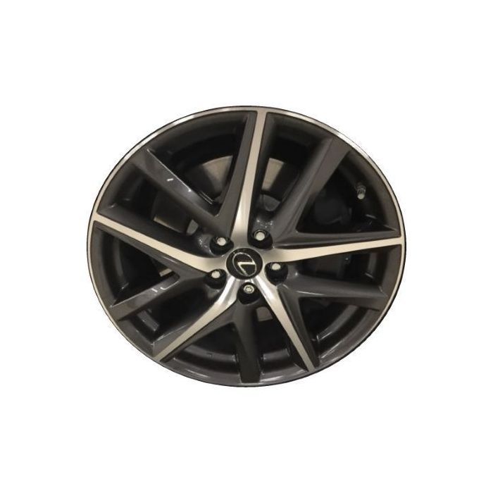 Lexus GS Turbo Wheel Rim Machined Grey 74349 (R) Stock Factory OEM Replacement