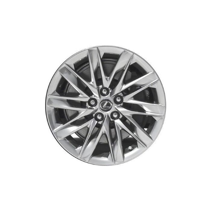 Lexus LS500 Wheel Rim Hyper Silver 74366 Stock Factory OEM Replacement