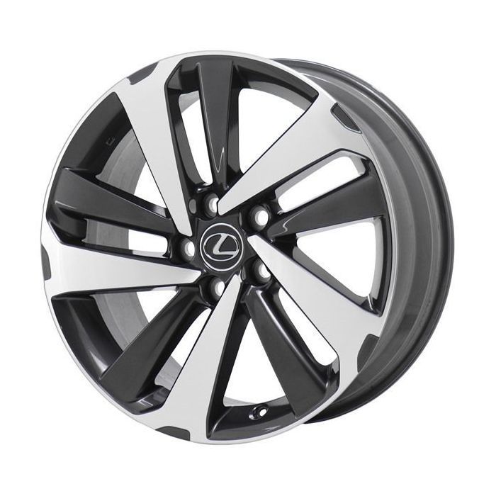 Lexus NX300 Wheel Rim Machined Grey 74372 Stock Factory OEM Replacement