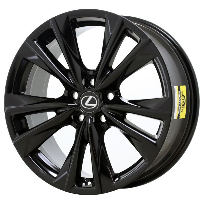 Lexus ES250 Wheel Rim Gloss Black 74377 Stock Factory OEM Replacement