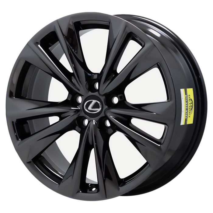 Lexus ES250 Wheel Rim PVD Black Chrome 74377 Stock Factory OEM Replacement
