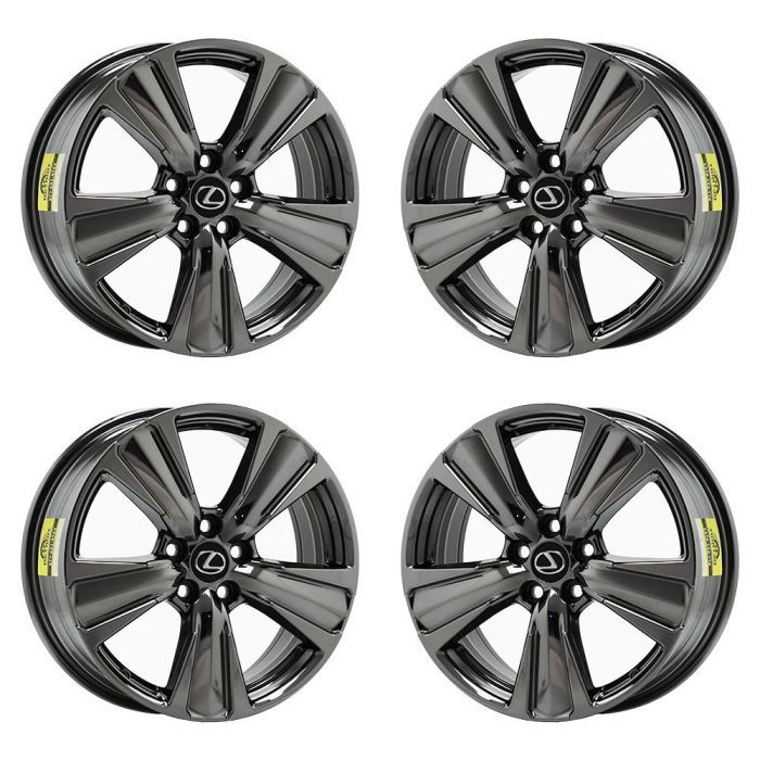 Lexus UX200 Wheel Rim PVD Black Chrome 74386 Stock Factory OEM Replacement