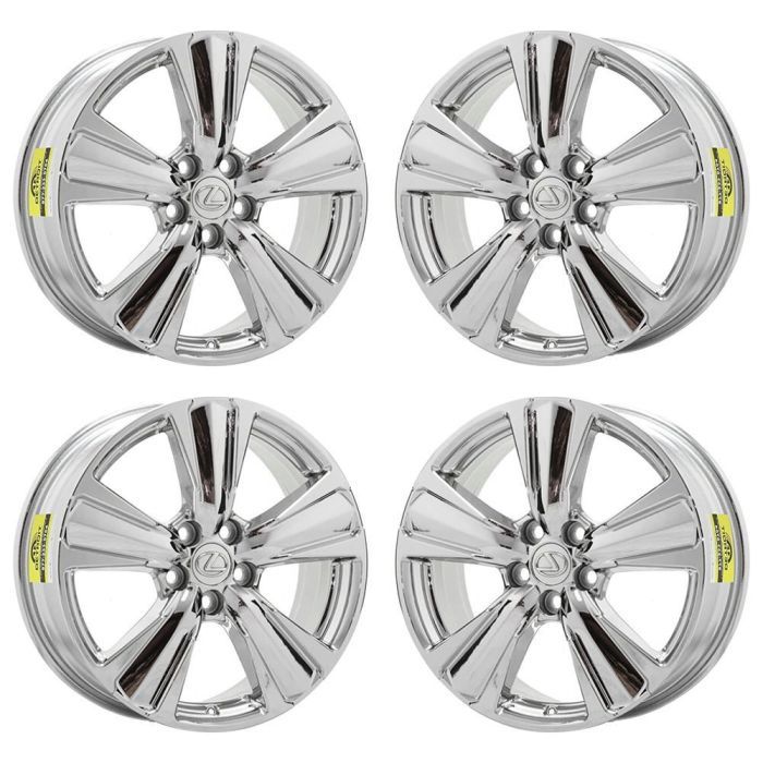 Lexus UX200 Wheel Rim PVD Bright Chrome 74386 Stock Factory OEM Replacement