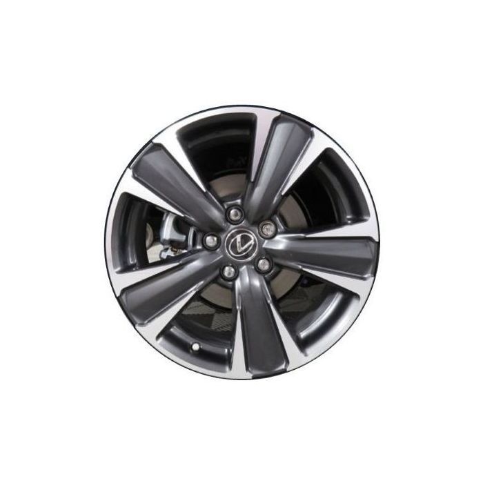 Lexus UX200 Wheel Rim Machined Grey 74386 Stock Factory OEM Replacement