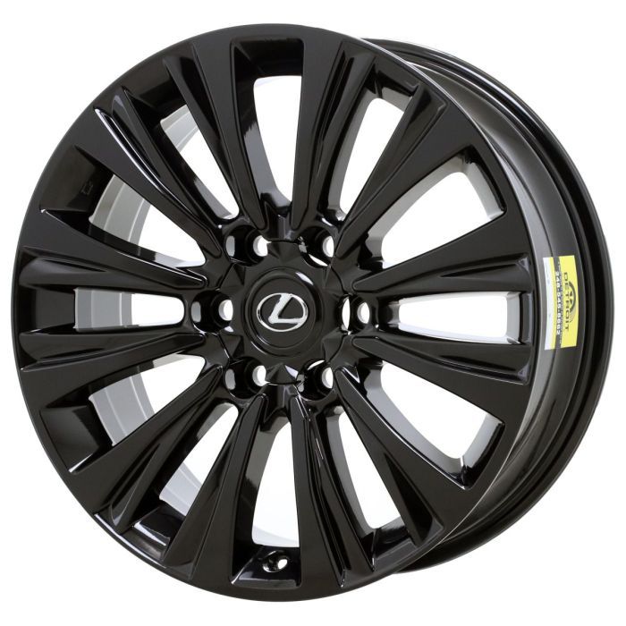 Lexus GX460 Wheel Rim Gloss Black 74388 Stock Factory OEM Replacement