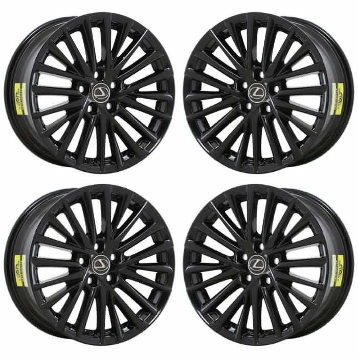 Lexus ES350 Exchange Wheels Set of 4-Exchange Rims Set of 4 Gloss Black 74405