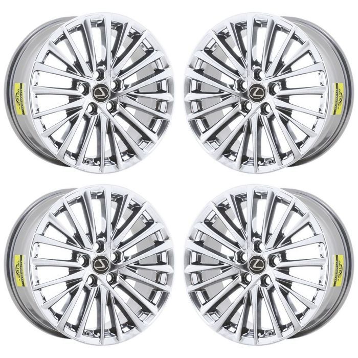 Lexus ES350 Wheel Rim PVD Bright Chrome 74405 Stock Factory OEM Replacement