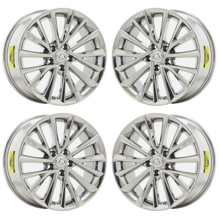 Lexus NX250 Wheel Rim PVD Bright Chrome 74409 Stock Factory OEM Replacement