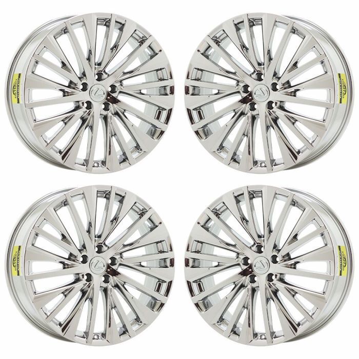 Lexus RX350 Wheel Rim PVD Bright Chrome 74422 Stock Factory OEM Replacement