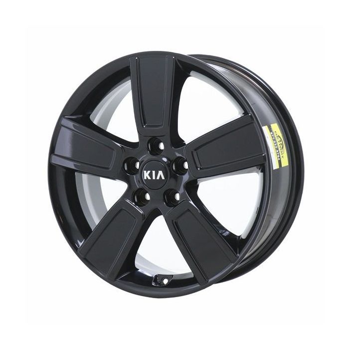 Kia Soul Wheel Rim Gloss Black 74618 Stock Factory OEM Replacement