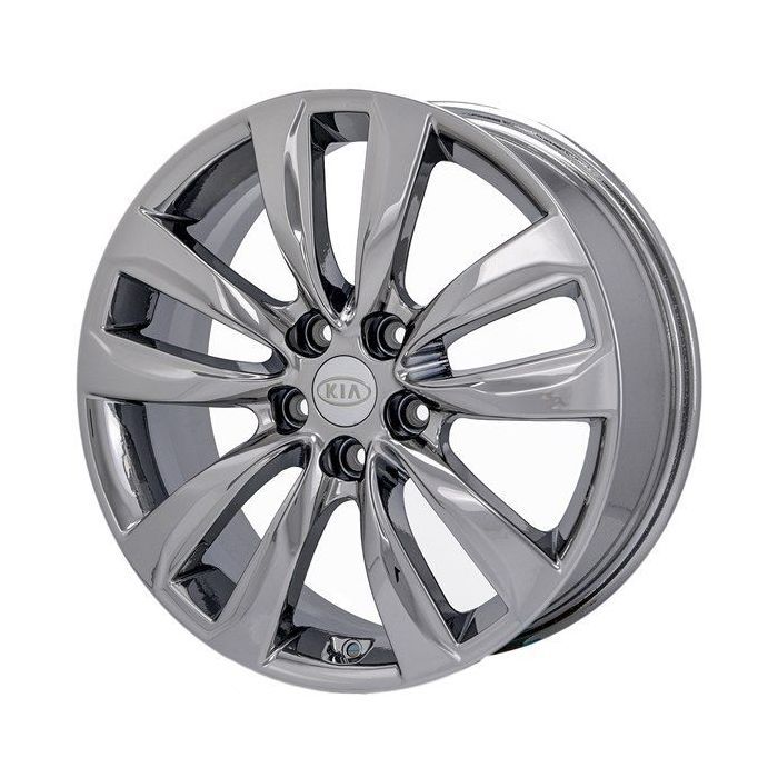 Kia Sorento Wheel Rim PVD Bright Chrome 74633 Stock Factory OEM Replacement