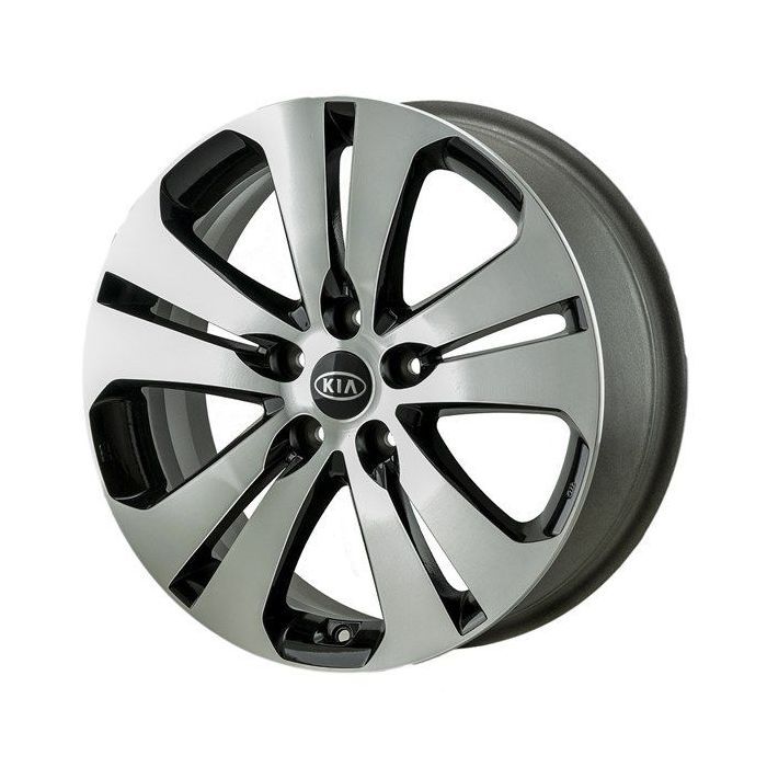 Kia Sportage Wheel Rim Machined Black 74642 Stock Factory OEM Replacement