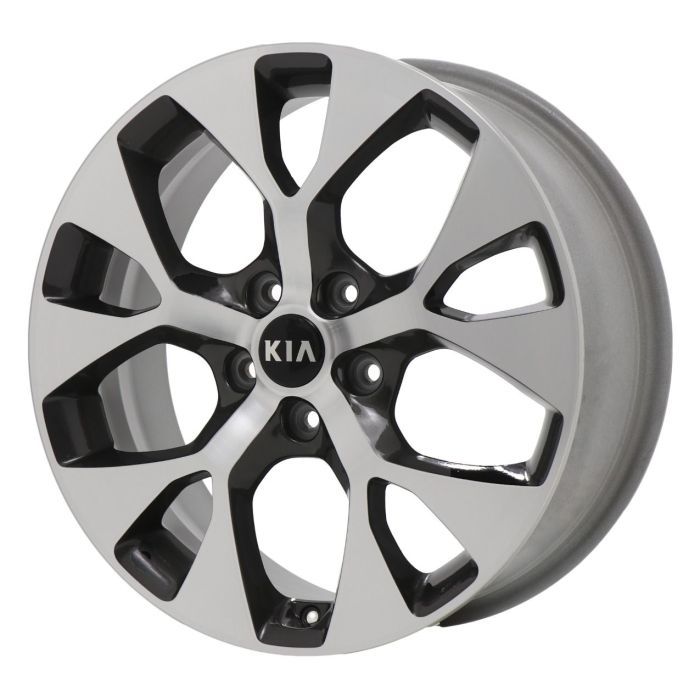 Kia Soul Wheel Rim Machined Grey 74662 Stock Factory OEM Replacement