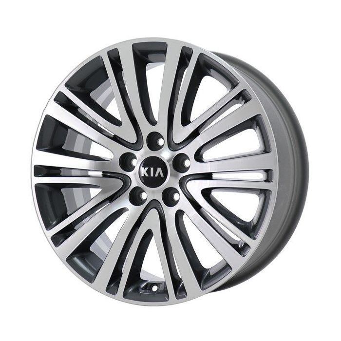 Kia Cadenza Wheel Rim Machined Silver 74675 Stock Factory OEM Replacement
