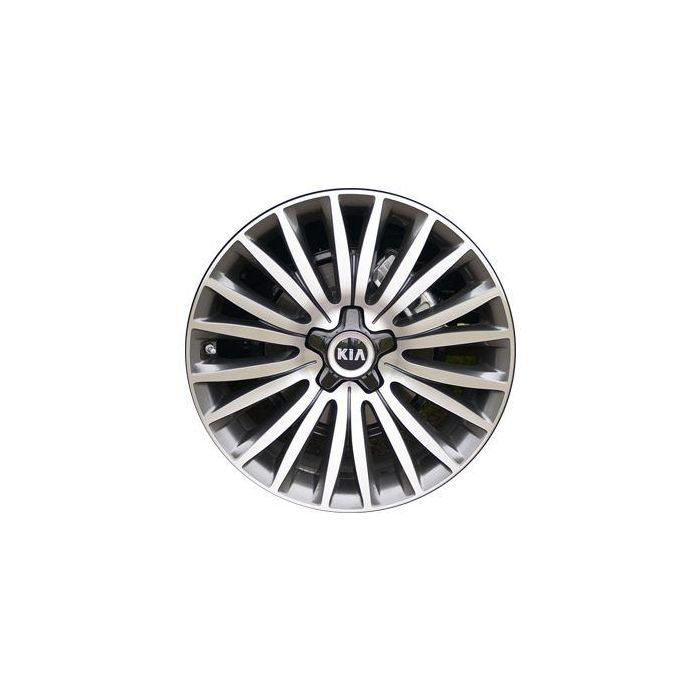 Kia Cadenza Wheel Rim Machined Grey 74676 Stock Factory OEM Replacement