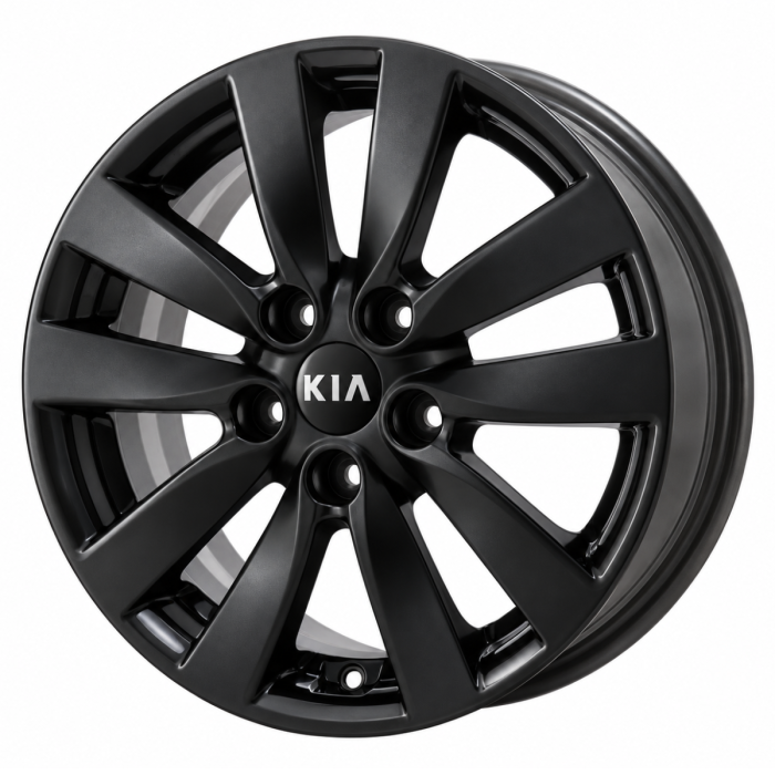 Kia Forte Wheel Rim Satin Black 74677 Stock Factory OEM Replacement