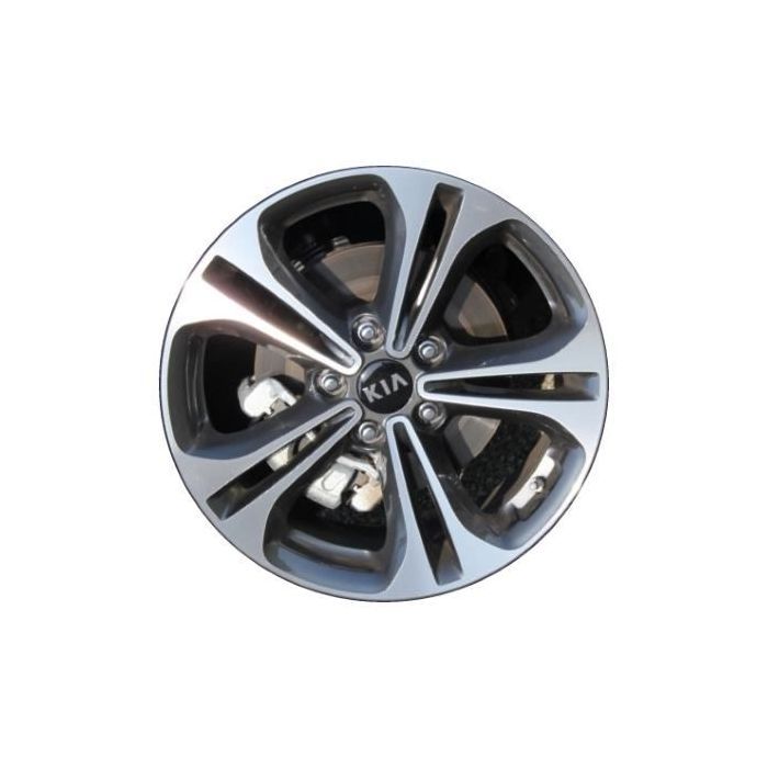 Kia Forte Wheel Rim Machined Grey 74678 Stock Factory OEM Replacement