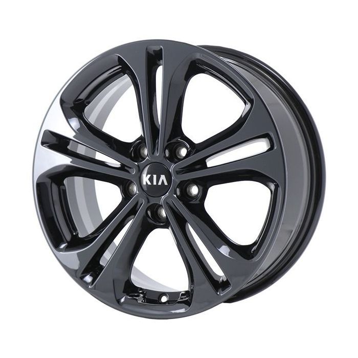 Kia Forte Wheel Rim PVD Black Chrome 74678 Stock Factory OEM Replacement