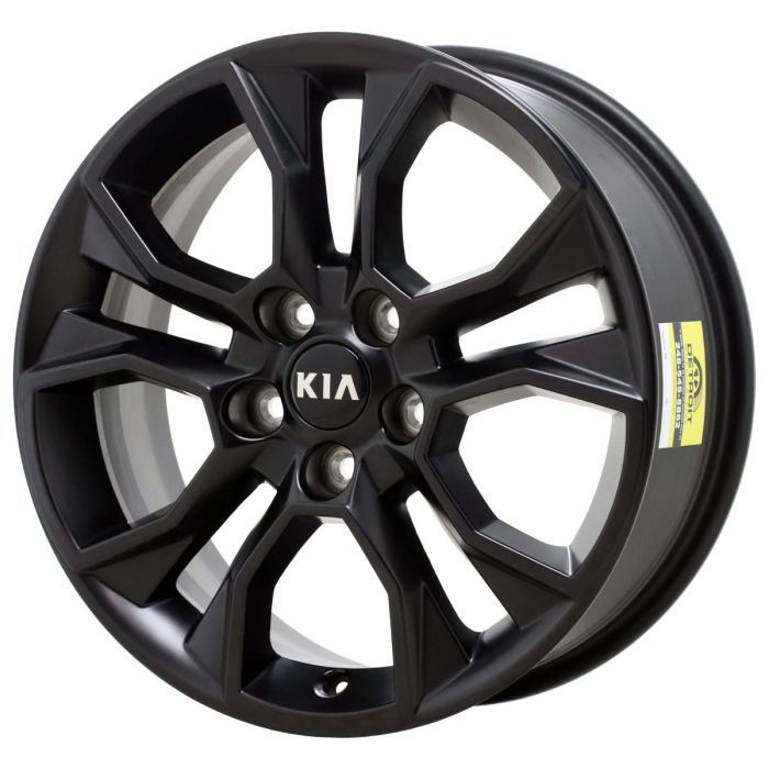 Kia Sportage Wheel Rim Satin Black 74679 Stock Factory OEM Replacement
