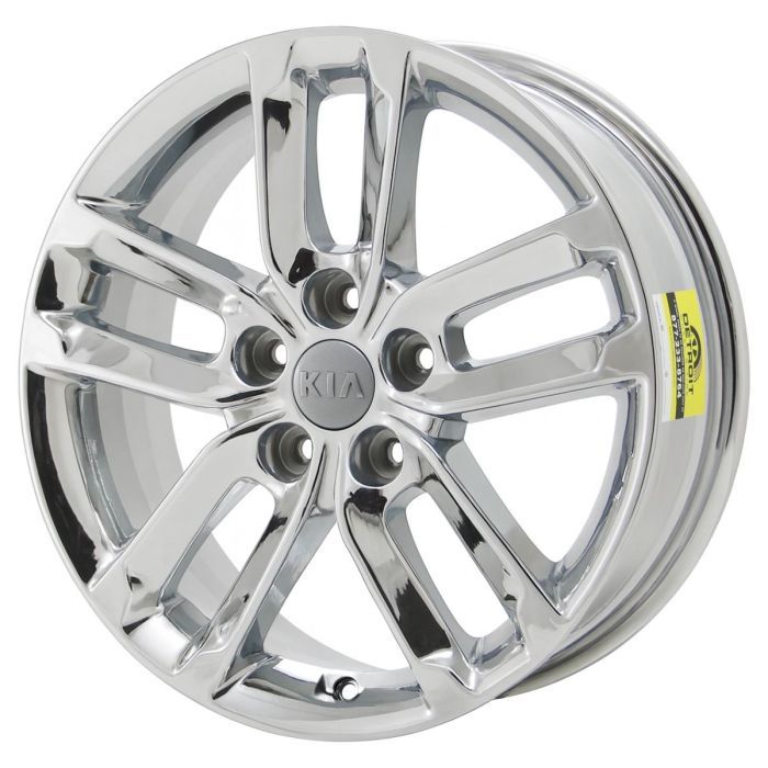 Kia Sorento Wheel Rim PVD Bright Chrome 74685 Stock Factory OEM Replacement