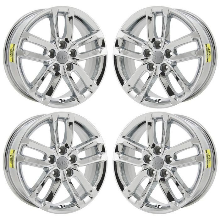 Kia Sorento Wheel Rim PVD Bright Chrome 74685 Stock Factory OEM Replacement