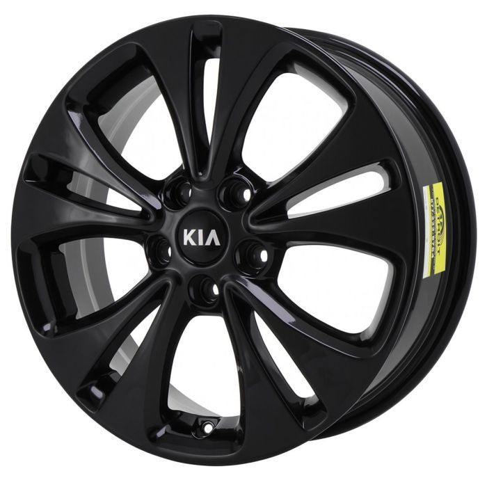 Kia Soul Wheel Rim Gloss Black 74693 Stock Factory OEM Replacement