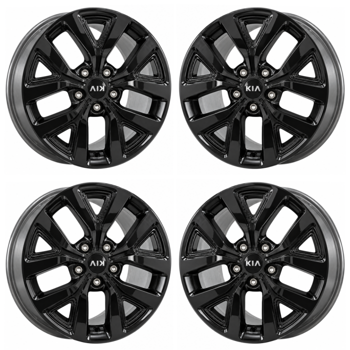 Kia Sportage Outright Wheels Set of 4-Outright Rims Set of 4 Gloss Black 74696